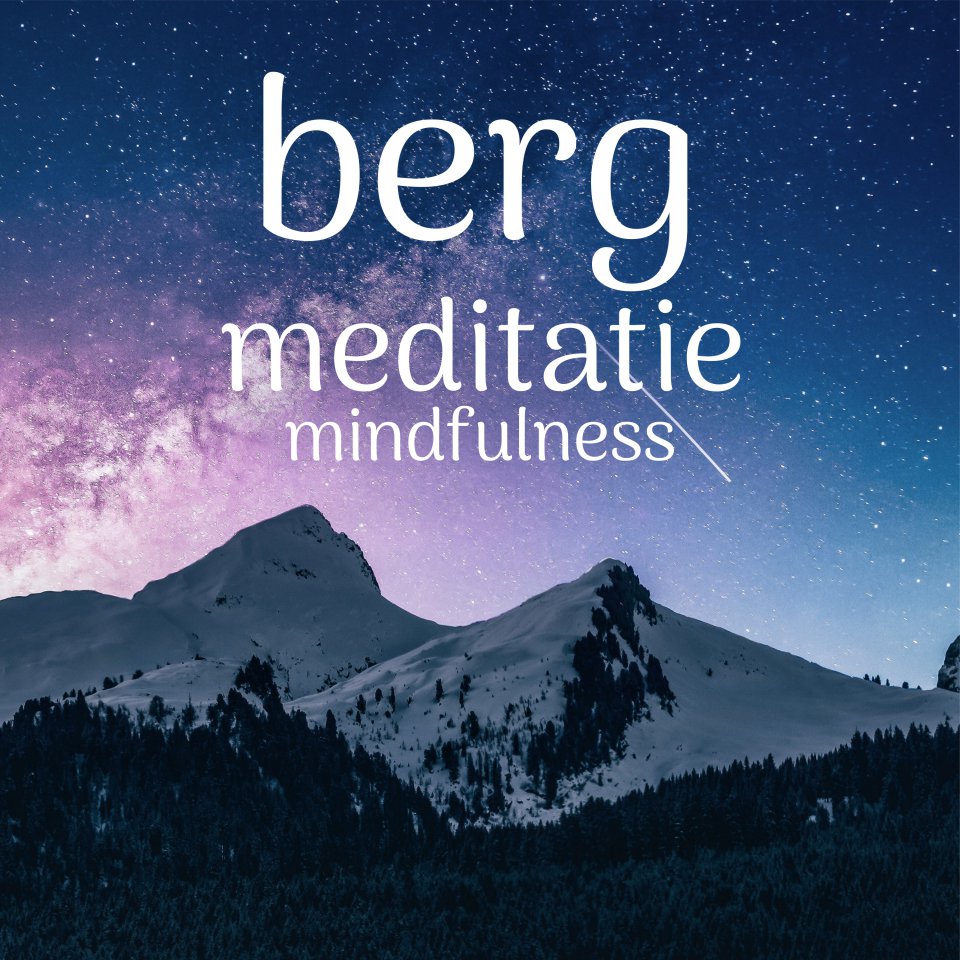 Omslagfoto van Berg Meditatie: mindfulness
