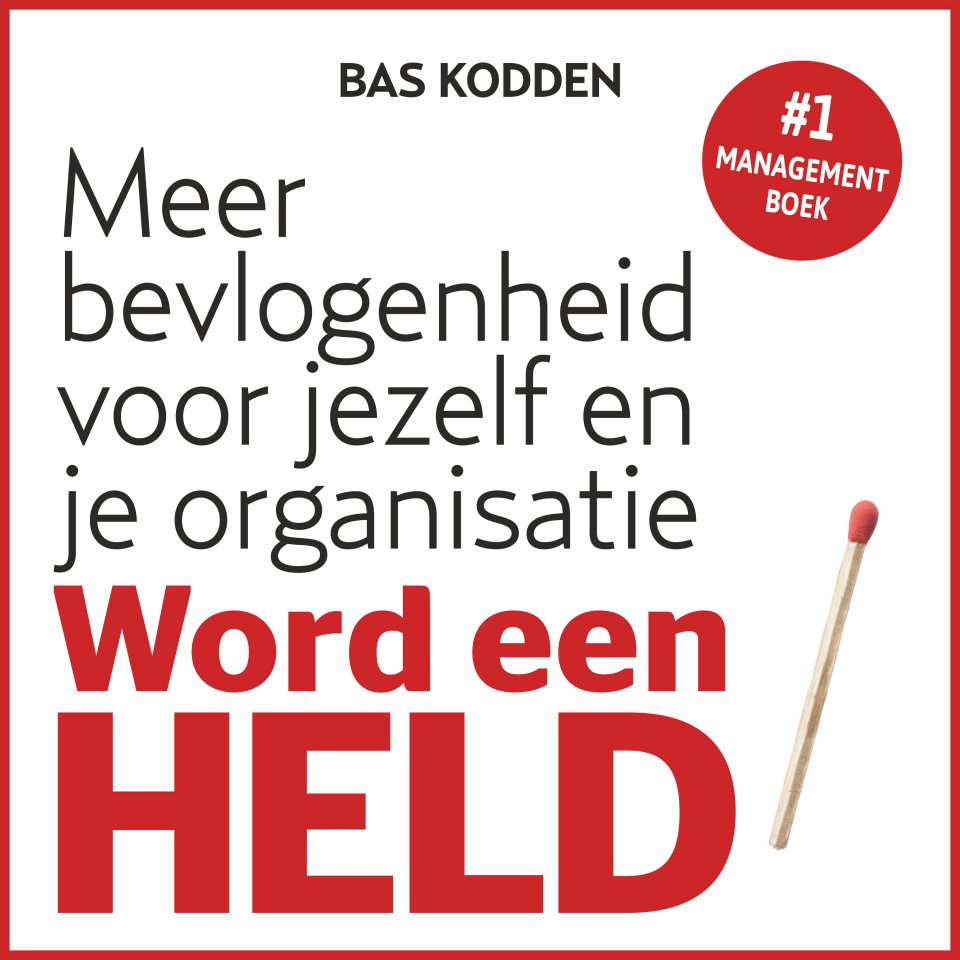 Omslagfoto van Word een HELD: meer bevlogenheid voor jezelf en je organisatie