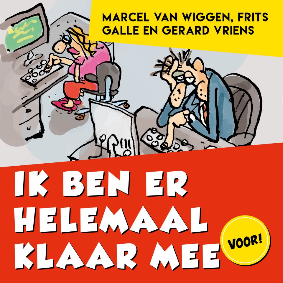 Omslagfoto van Ik ben er helemaal klaar mee